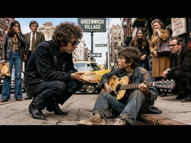 Homeless Boy Played Bob Dylan's Song on Four Broken Strings—Dylan Stopped  Walking and Changed His... - YouTube